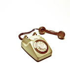 high key photography retro phone dial phone